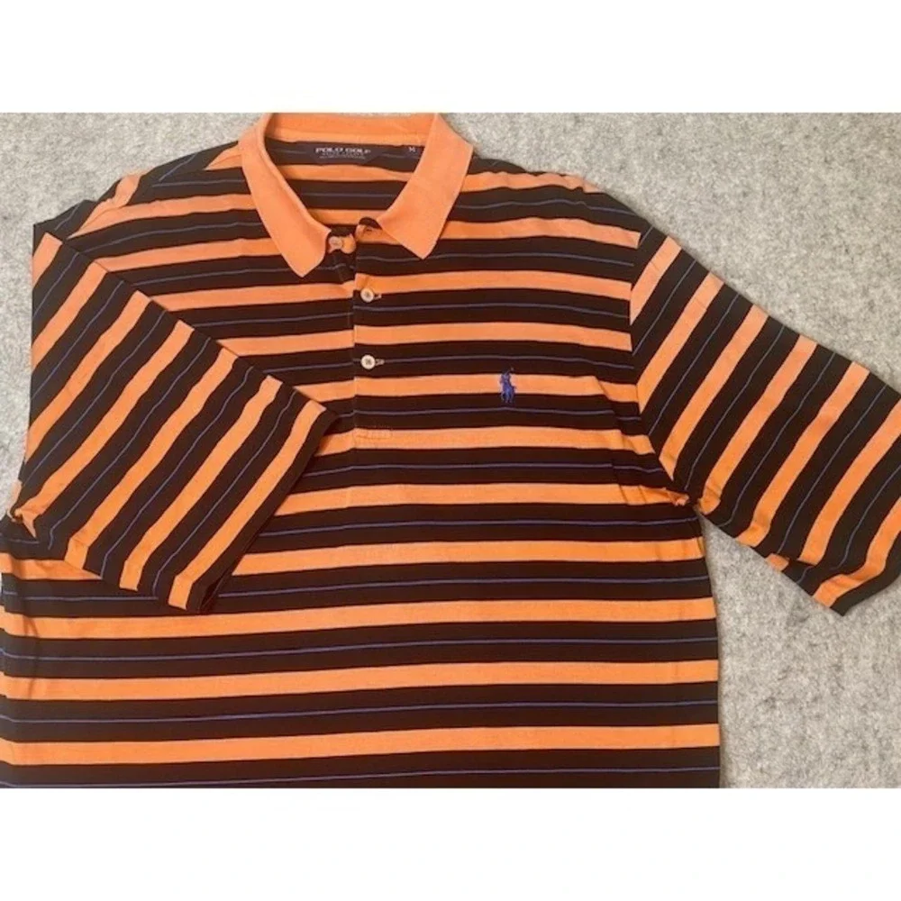 Ralph Lauren Polo Shirts & Pima Pullover Sweater Size M **LOT OF 3